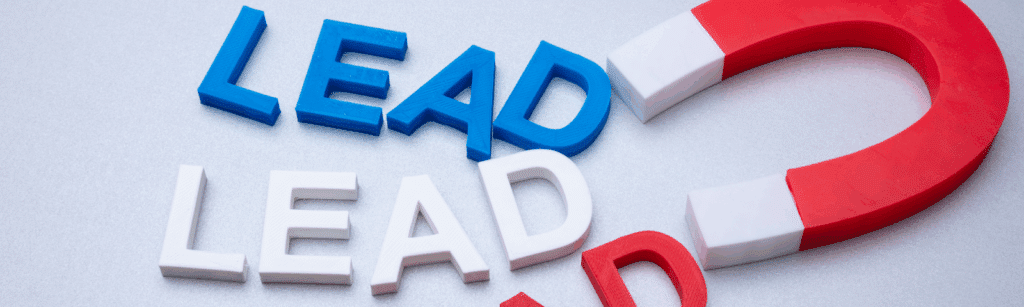 Infographic illustrating strategies for PPC lead generation to enhance business growth and attract potential customers.