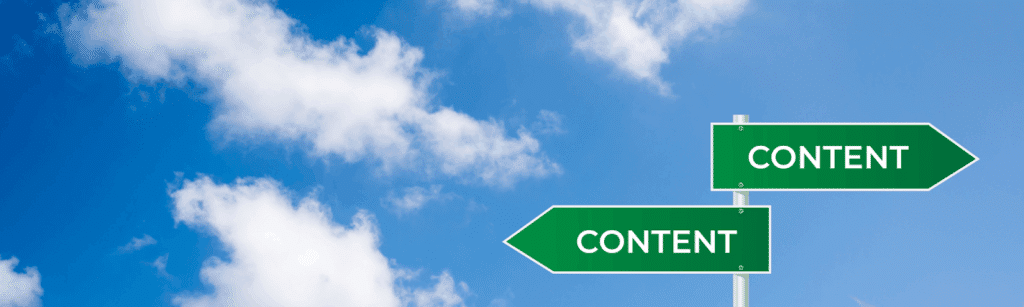 Comparison of content being a two-way street in marketing strategies for enhancing SaaS brand loyalty.